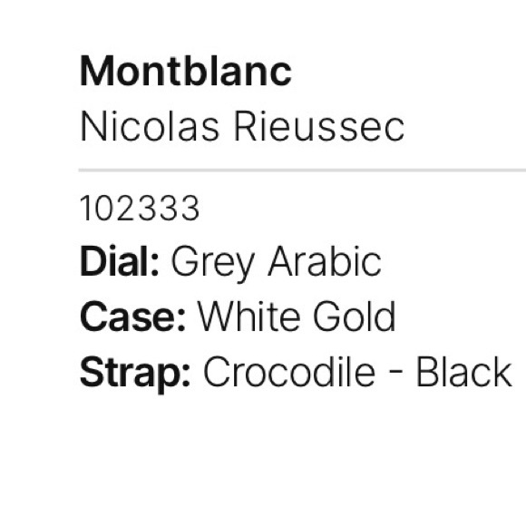 Mont Blanc Nicholas Reiussec Limited Edition Watch - Picture 4 of 9